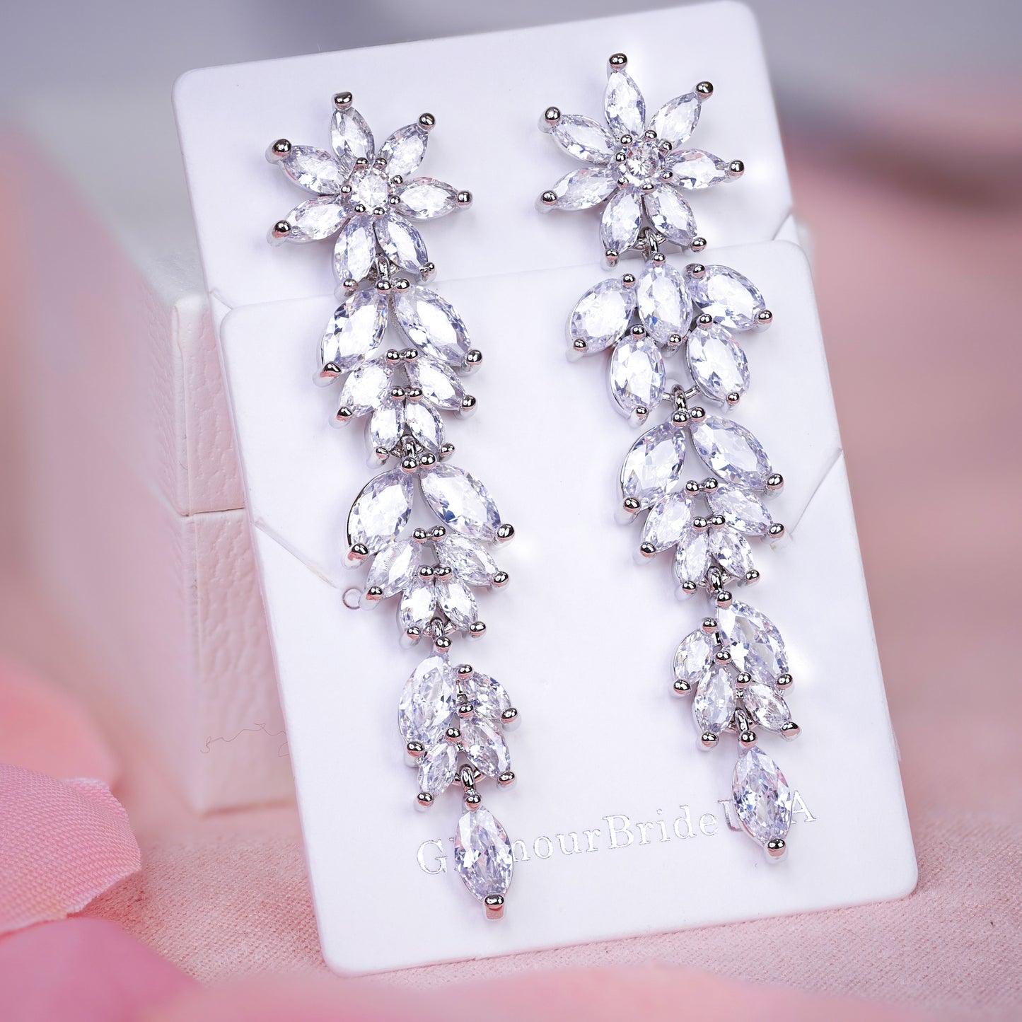 Destiny - Crystal Wedding Earrings