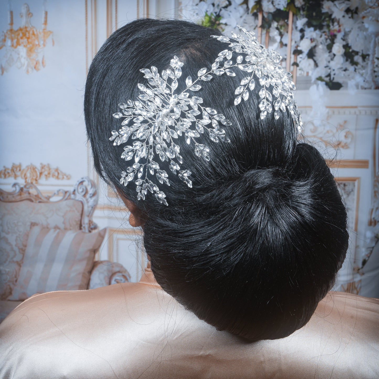 Bridal Tiara Crystal Tiara Crystal Bridal Hair piece Crystal Bridal Hair Accessory Statement Headpiece Wedding Hair piece Wedding Tiara