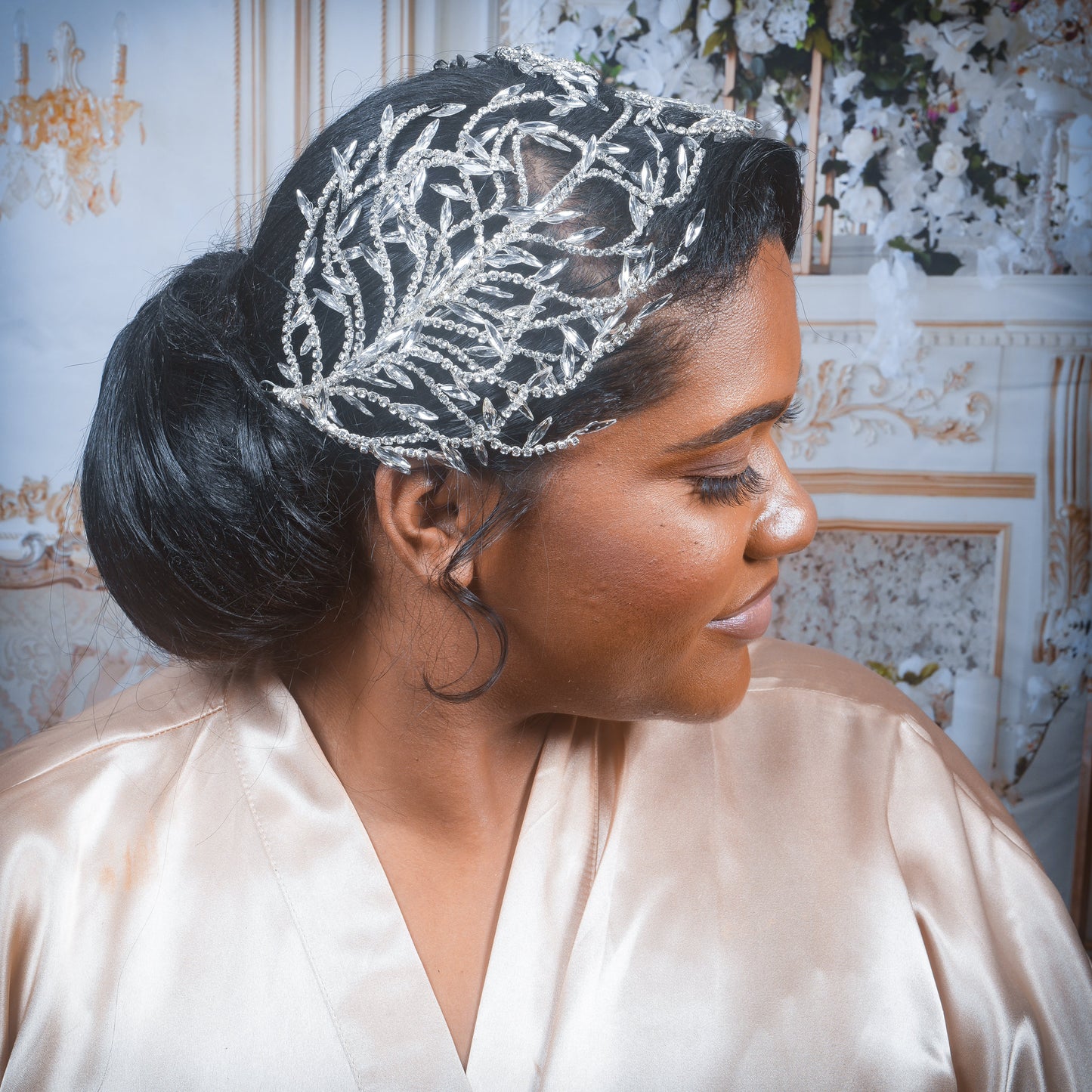 Crystal Tiara Bridal Headband Crystal Wedding Tiara Bridal Hair piece Bridal Headpiece Wedding Hair accessory Crystal Bridal Tiara