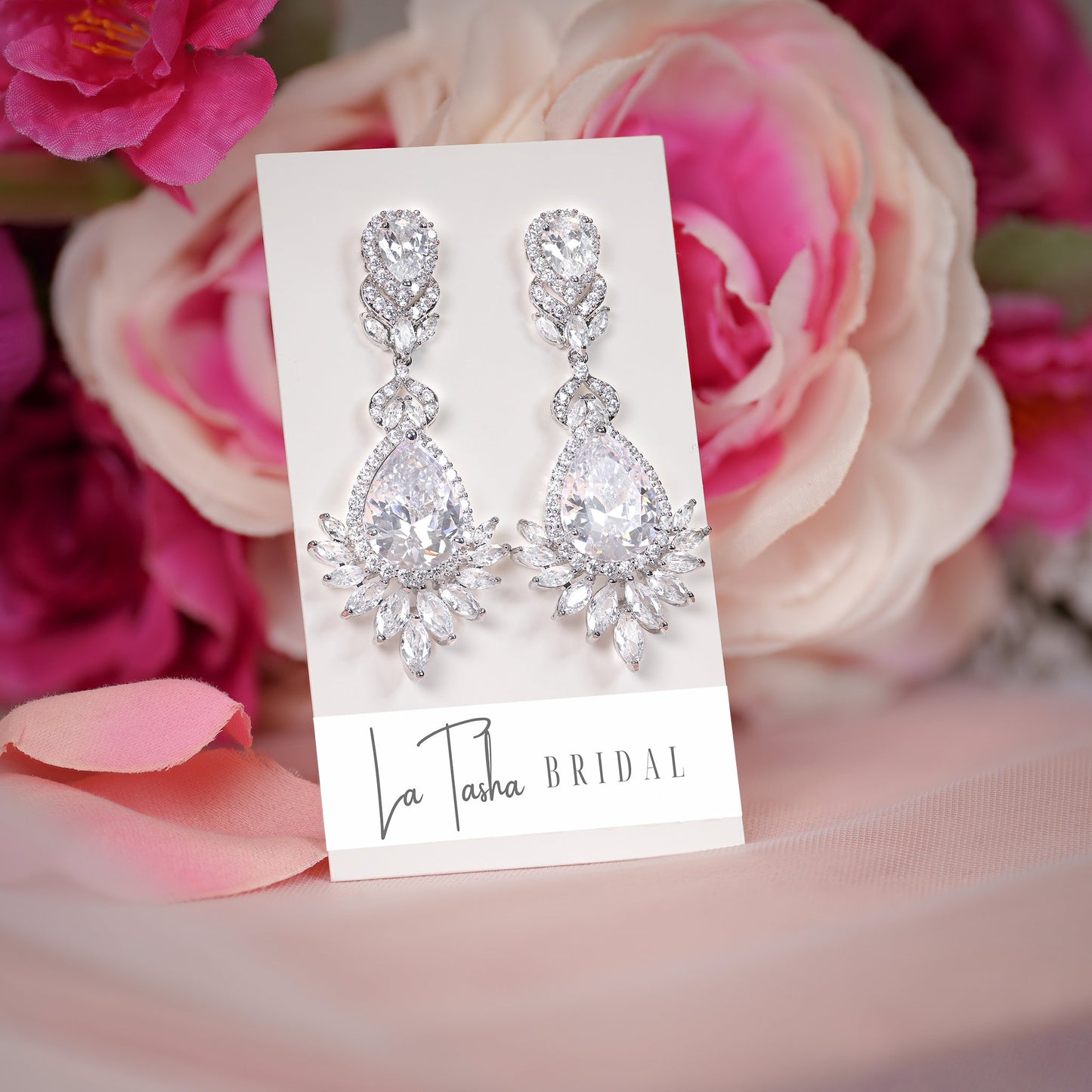 Crystal Wedding Necklace Set Diamond MOB Wedding Jewelry Set Bridal Necklace Silver MOG Wedding Jewelry Crystal Bridal Jewelry Set