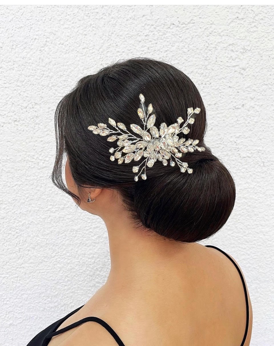 Crystal Wedding hair piece Diamond Bridal hair piece Wedding Hair Accessories Bridal Hair Accessories Crystal Bridal Hair clip